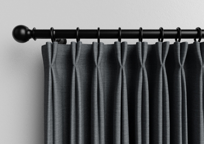 Stockholm, Anthracite - Made to Measure Curtains - Image 10